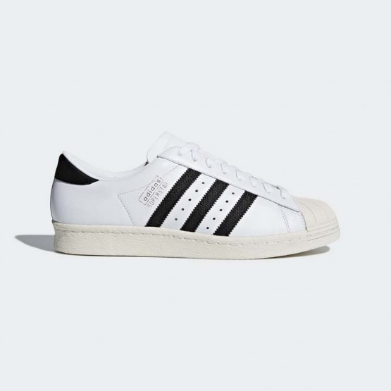 Mens White/Core Black/Off White Adidas Originals Superstar Og Shoes 132HMGNW