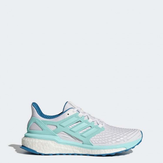 Womens White Adidas Energy Boost Running Shoes 178PJUXZ->Adidas Women->Sneakers