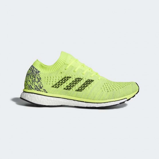 Mens Solar Yellow/Core Black/White Adidas Adizero Prime Ltd 5 Years Running Shoes 183UBERN->Adidas Men->Sneakers