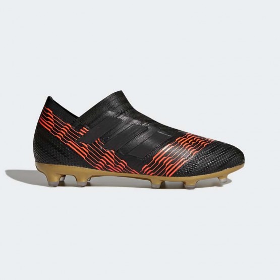 Kids Core Black/Black/Infrared Adidas Nemeziz 17+ 360 Agility Firm Ground Cleats Soccer Cleats 242NFLHO->Adidas Kids->Sneakers