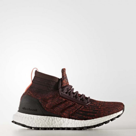 Kids Dark Burgundy/Energy Adidas Ultraboost All Terrain Running Shoes 267DVZXQ->Adidas Kids->Sneakers