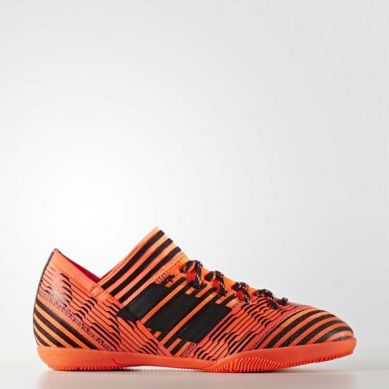 Kids Solar Orange/Core Black/Solar Red Adidas Nemeziz Tango 17.3 Indoor Soccer Cleats 293GKPAQ->Adidas Kids->Sneakers