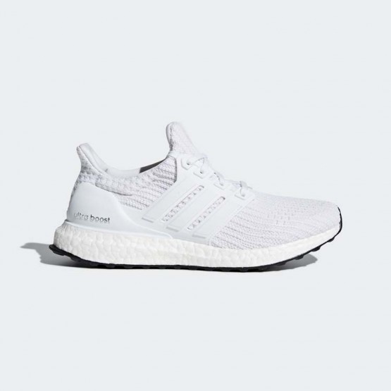 Womens White Adidas Ultraboost Running Shoes 318AZGQB->Adidas Women->Sneakers