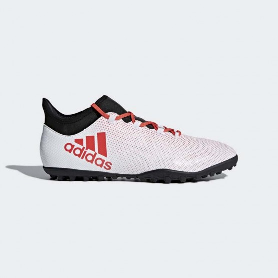 Mens Grey/Black Adidas X Tango 17.3 Turf Soccer Cleats 358CNLRT->Adidas Men->Sneakers