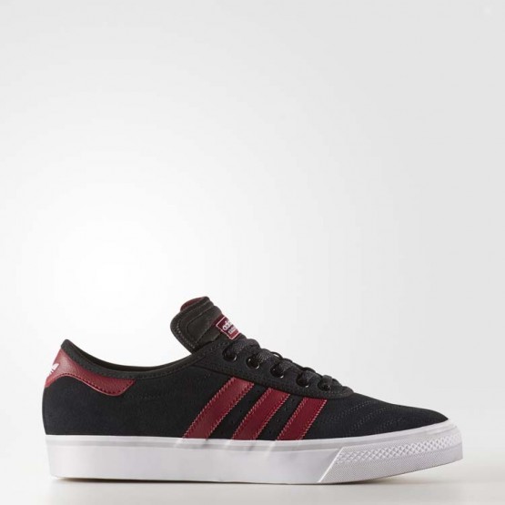 Mens Core Black/Cardinal/White Adidas Originals Adiease Premiere Shoes 368SZOAW->Adidas Men->Sneakers