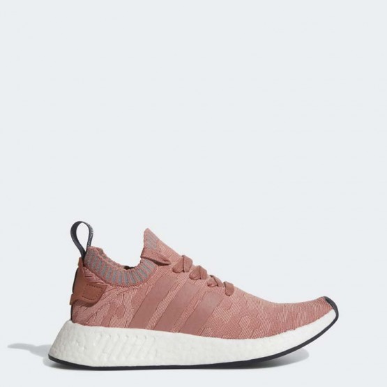 Womens Raw Pink Adidas Originals Nmd_r2 Primeknit Shoes 378EZKVQ->Adidas Women->Sneakers