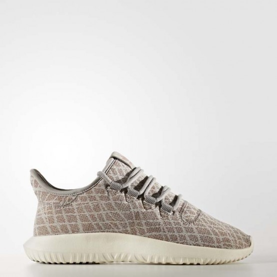 Womens Charcoal Solid Grey/Raw Pink Adidas Originals Tubular Shadow Shoes 400YFNOL