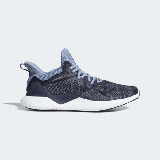 Mens Dark Blue Adidas Alphabounce Beyond Running Shoes 412IZWTL->Adidas Men->Sneakers