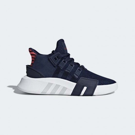 Kids Collegiate Navy Adidas Originals Eqt Basketball Adv Shoes 462SMGQA