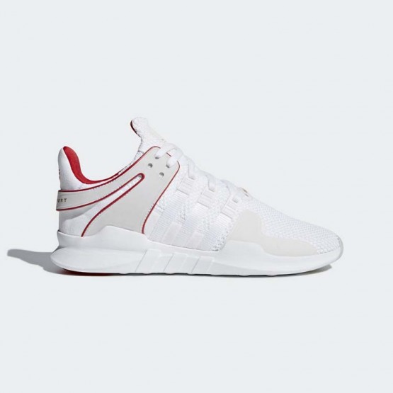 Mens White/Scarlet Adidas Originals Eqt Support Adv Cny Shoes 487FRULJ->Adidas Men->Sneakers