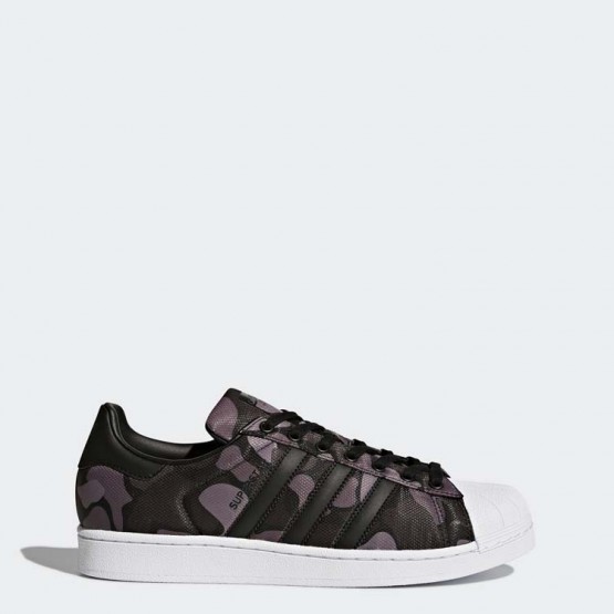 Mens Core Black Adidas Originals Superstar Shoes 501WUSIY->Adidas Men->Sneakers