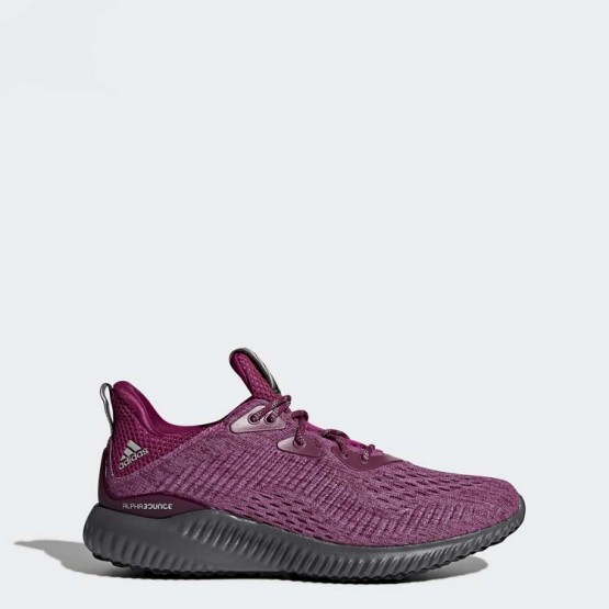 Womens Mystery Ruby/Bahia Magenta/Grey Adidas Alphabounce Em Running Shoes 502JMNSZ->Adidas Women->Sneakers