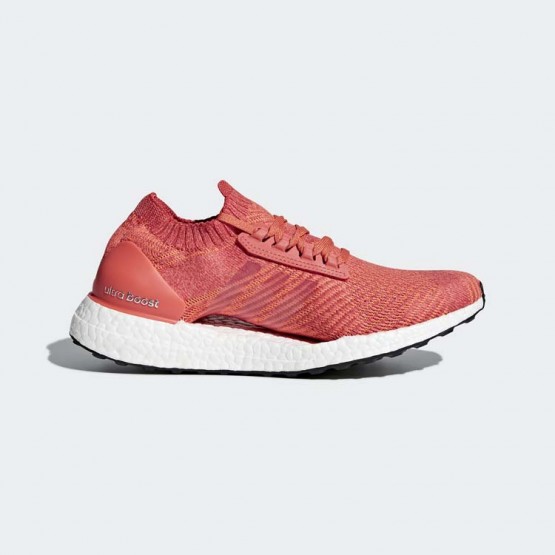 Womens Dark Pink Adidas Ultraboost X Running Shoes 507OXSYH->Adidas Women->Sneakers