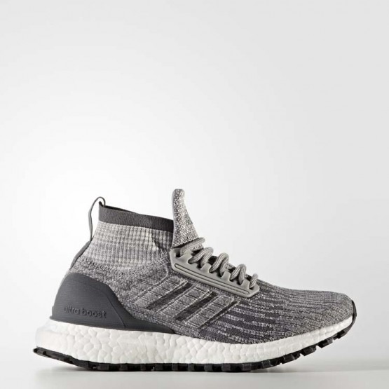 Kids Grey Adidas Ultraboost All Terrain Running Shoes 599DGZAU->Adidas Kids->Sneakers