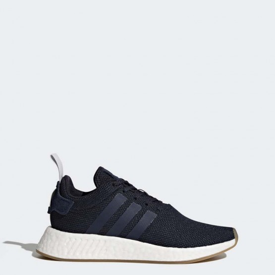 Womens Dark Blue Adidas Originals Nmd_r2 Shoes 617QFHAI->Adidas Women->Sneakers