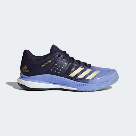 Womens Multicolor Adidas Crazyflight X Volleyball Shoes 645FLPCD