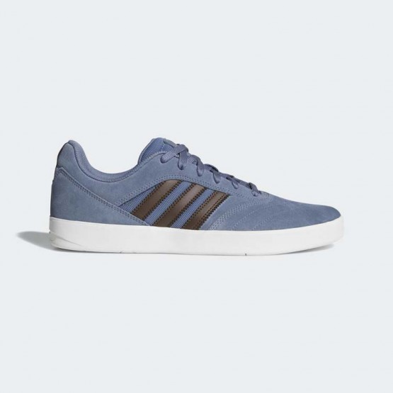 Mens Steel/Brown/White Adidas Originals Suciu Adv Ii Shoes 685UNTKL->Adidas Men->Sneakers