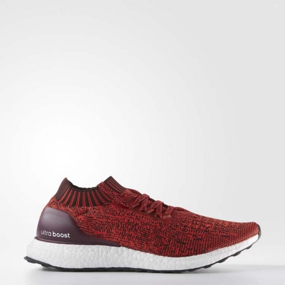 Mens Dark Burgundy Adidas Ultraboost Uncaged Running Shoes 708OBPJT->Adidas Men->Sneakers