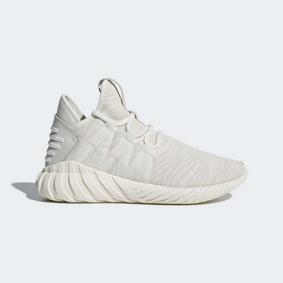 Womens Off White/Clear Brown Adidas Originals Tubular Dawn Shoes 739NDQOG->Adidas Women->Sneakers