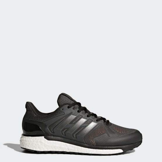 Mens Grey/Core Black/Solar Orange Adidas Supernova St Running Shoes 755IHVEB->Adidas Men->Sneakers