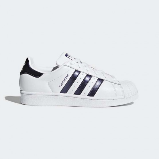 Womens White Adidas Originals Superstar Shoes 794XADOK