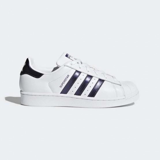 Womens White Adidas Originals Superstar Shoes 794XADOK->Adidas Women->Sneakers