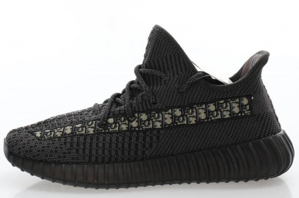 Yeezy Boost 350 V2 Dior Black Angel FC6606->Yeezy Boost->Sneakers