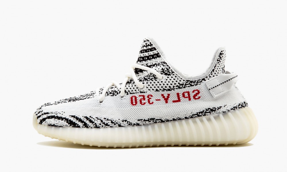 YEEZY BOOST 350 V2 Zebra 2017 Release CP9654a->Yeezy Boost->Sneakers