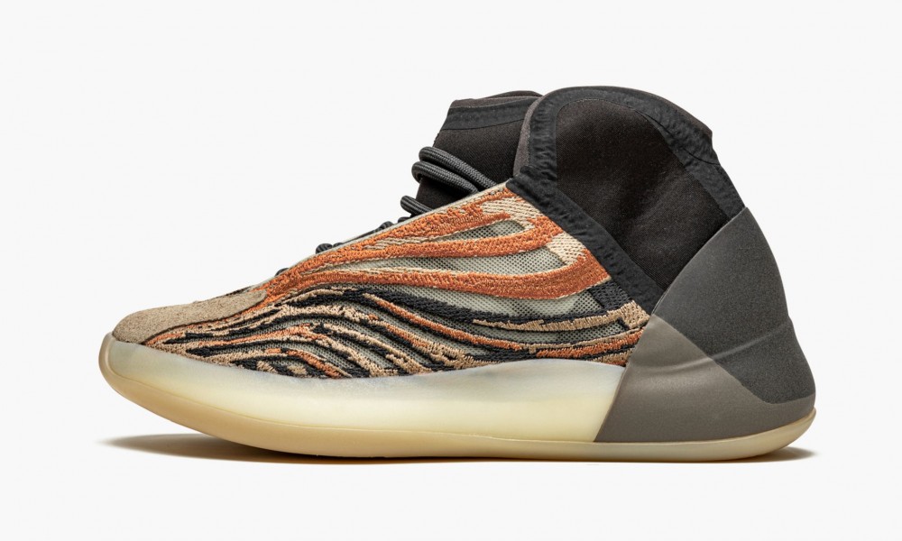 Adidas YEEZY QNTM Basketball Shoes Flash Orange GW5314