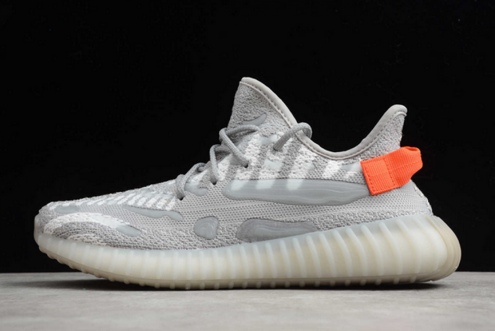 Yeezy Boost 350 V3 Grey Orange FC9215->Yeezy Boost->Sneakers